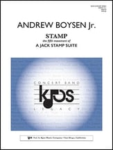 A Jack Stamp Suite: 5 Stamp Concert Band sheet music cover